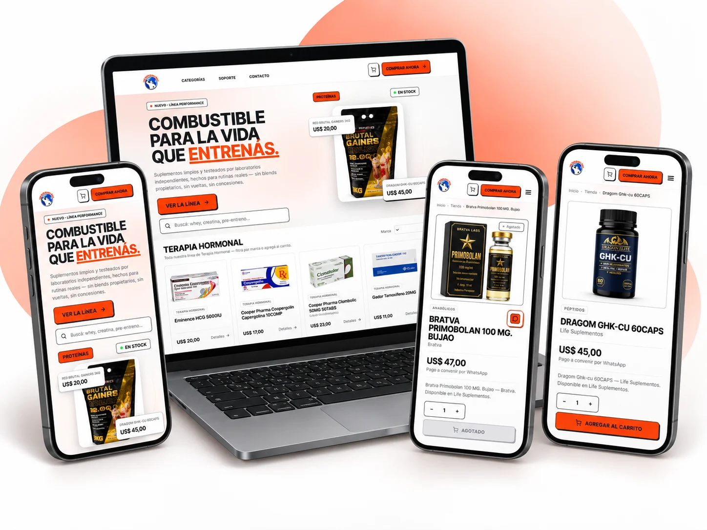 A Life vendia bem no balcão e mal no digital: catálogo desatualizado, estoque manual e desorganizado e nenhuma automação. Reconstruímos a presença digital da loja focados em automação de atendimento, organização de estoque e um catálogo 100% integrado em tempo real com o sistema de estoque.